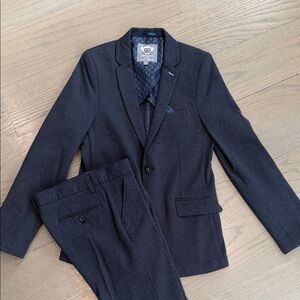 Appaman Navy Blue Kids Suit Set